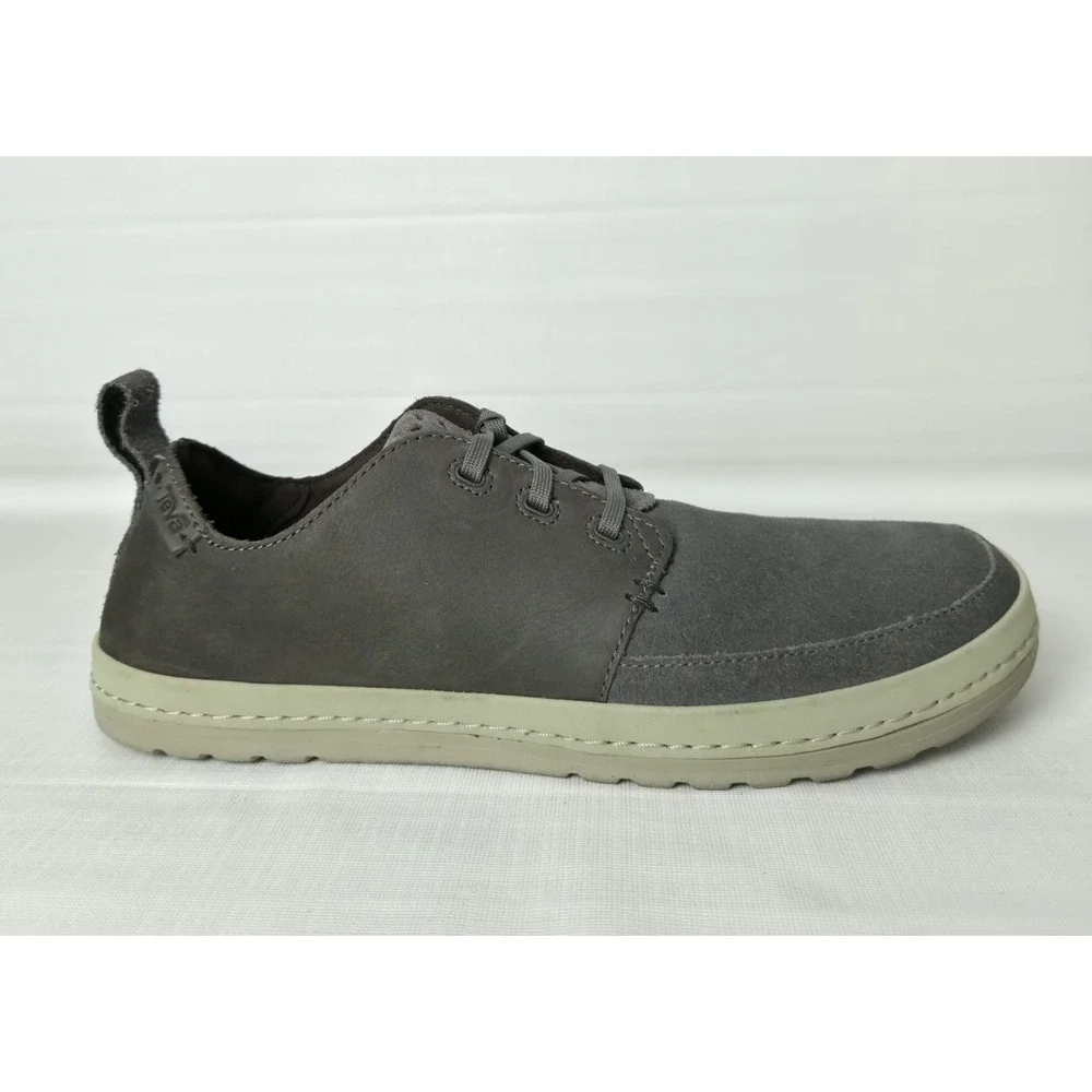 Teva Canyon Life Gray Suede Leather‎ Shoes Men's Size 8 Style 1111766